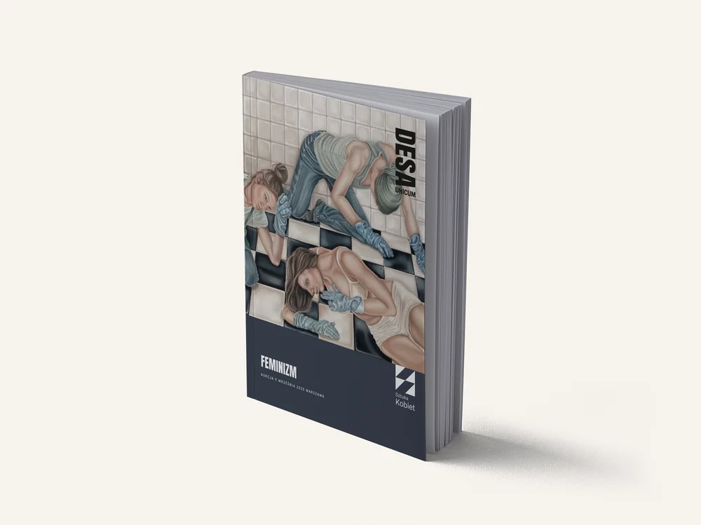 DESA UNICUM — katalog aukcyjny, projekt okładki