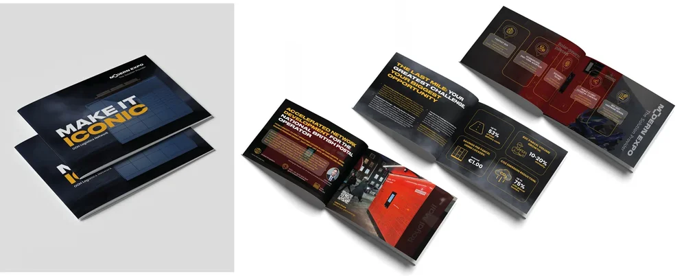 Modern Expo — Make it Iconic i brochure mockup