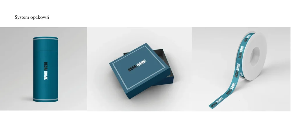 DESA HOME — kompletny system opakowań luksusowych