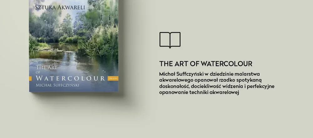 Art Bookstore — reklama książki Sztuka Akwareli, Michał Suffczyński